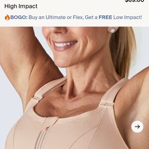 Shefit Luxe Red Sports Bra & Tan SportsBra